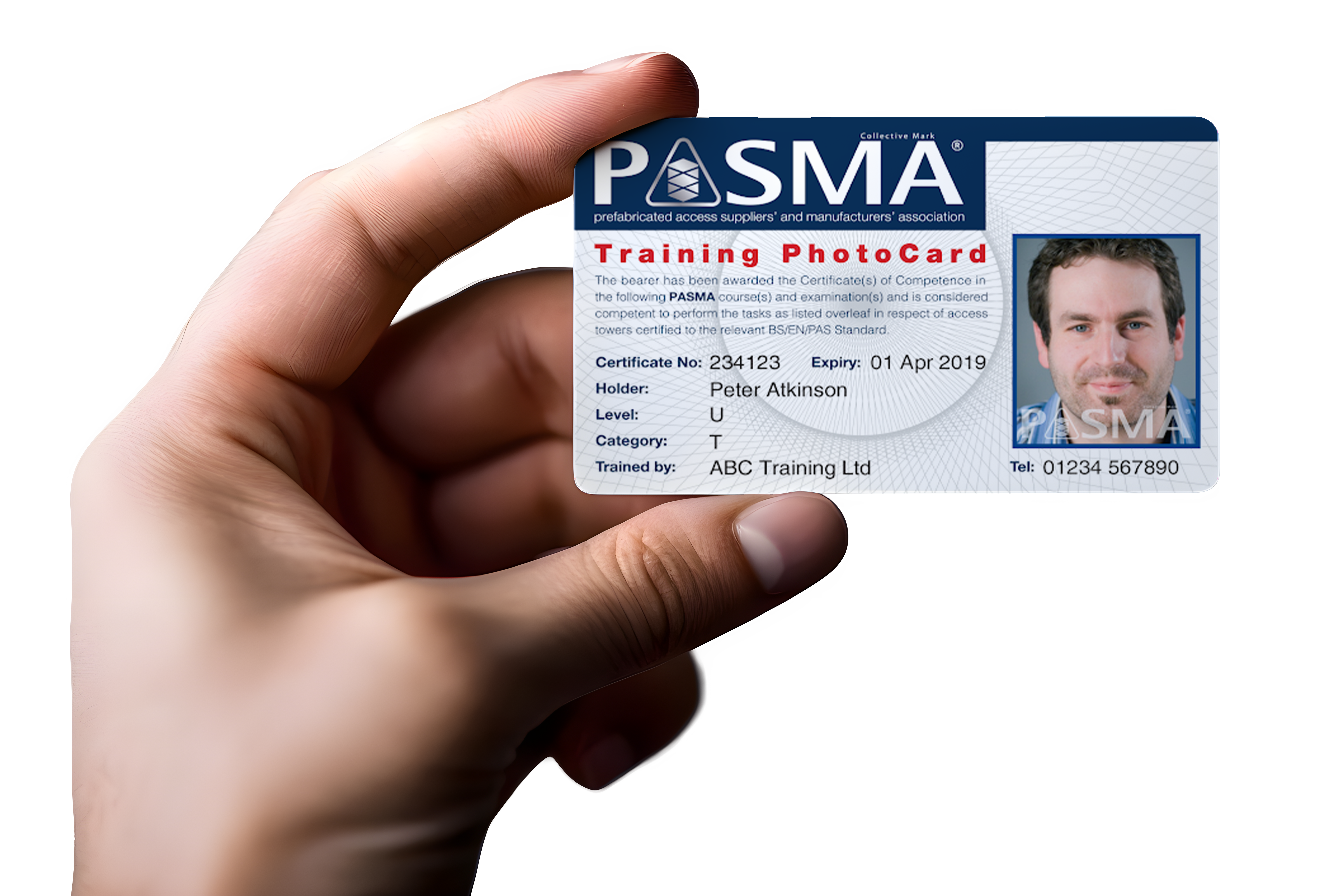 PASMA Card & Hand PASMA Courses